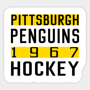 Pittsburgh Penguins classic Sticker